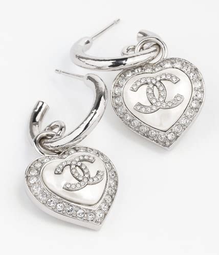 chanel deer earrings|Chanel pendant earrings.